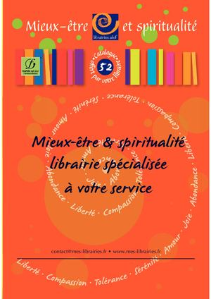 Catalogue MIEUX ETRE & SPIRITUALITE n°52